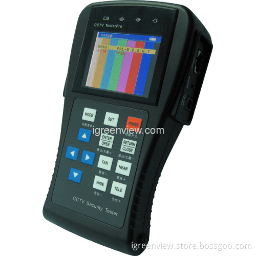 2.8"lcd Cctv Camera Tester Support 11 Hours Working Time
